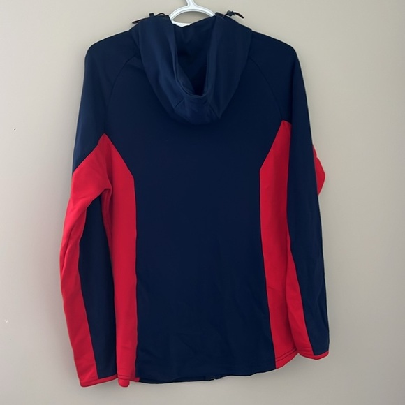 Gymshark Performance Jacket - Navy and Red - Picture 2 of 3